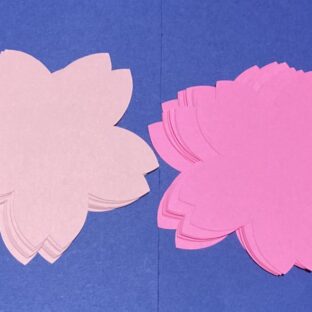 壁面飾り　桜の花20枚セット