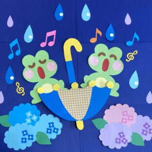 壁面飾り　梅雨セット