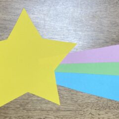 流れ星の短冊の作り方