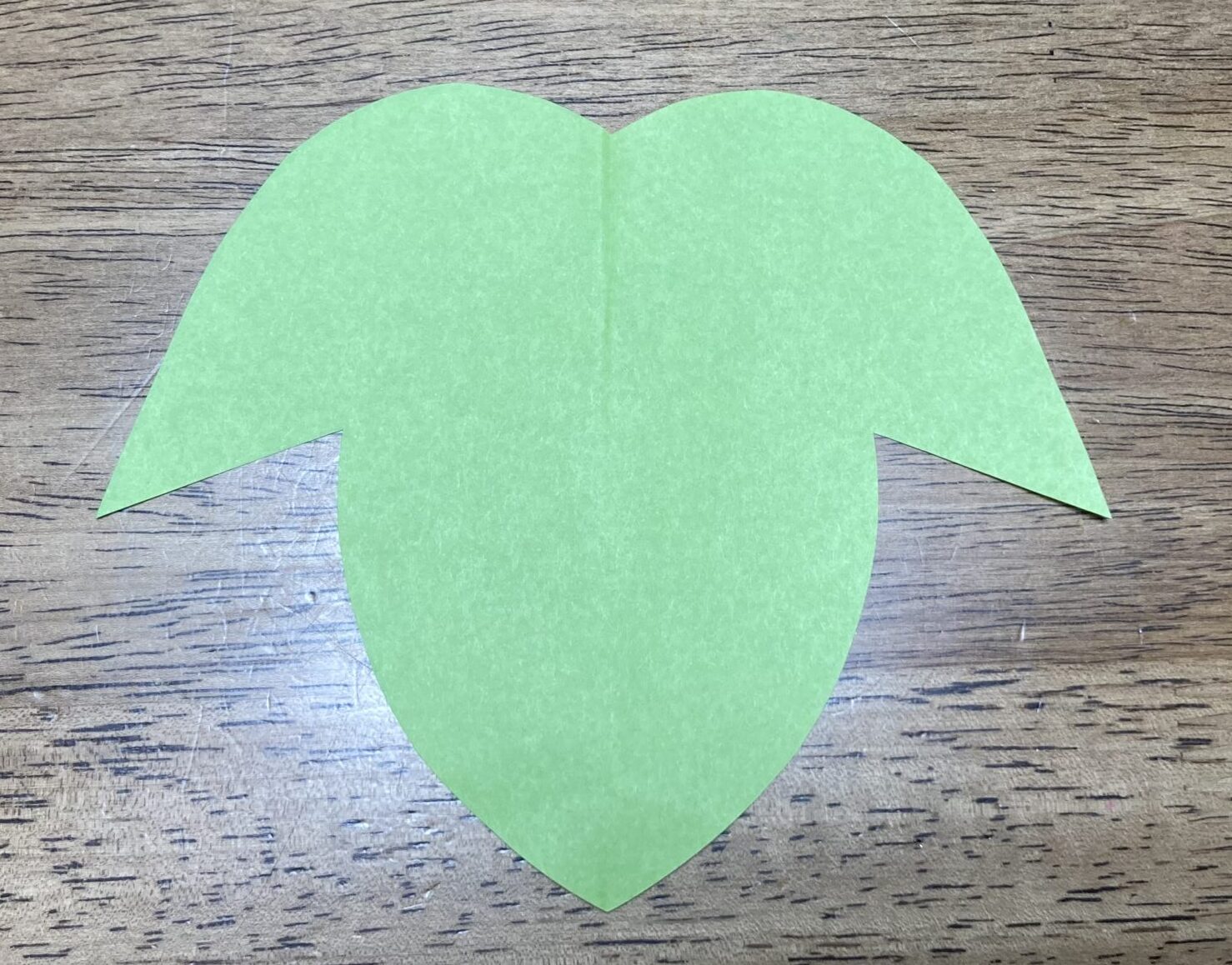 葉っぱの作り方