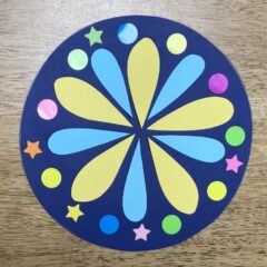 壁面飾り　花火の作り方