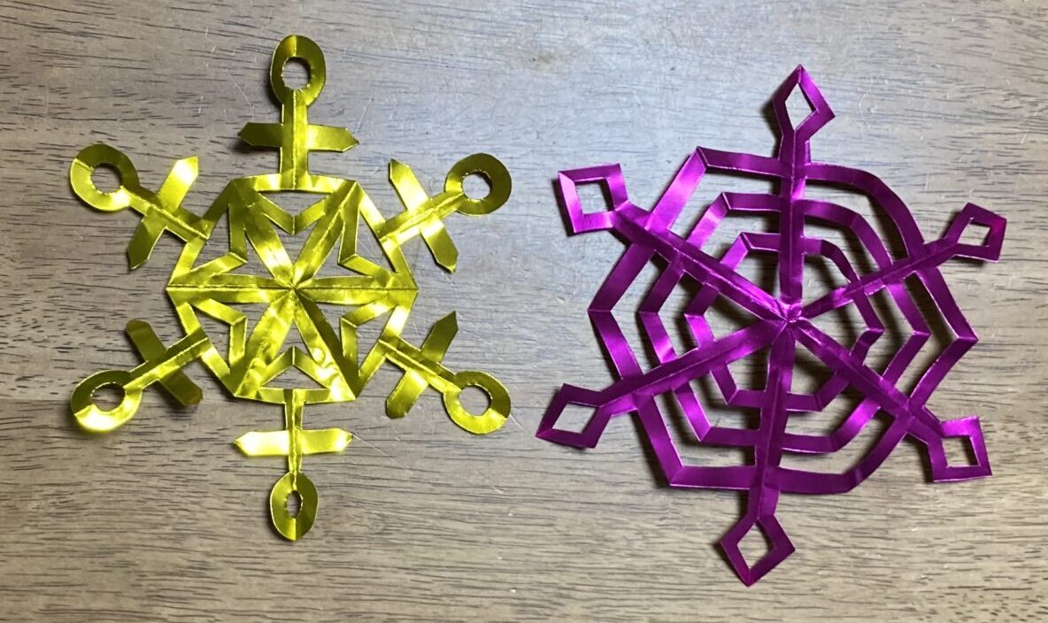 雪の結晶の作り方