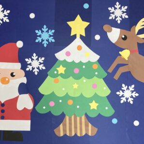 壁面飾り　特大サンタセット