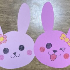 壁面飾り　うさぎの作り方