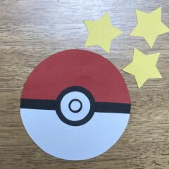 壁面飾り　子どもに大人気のモンスターボールを作ってみよう！