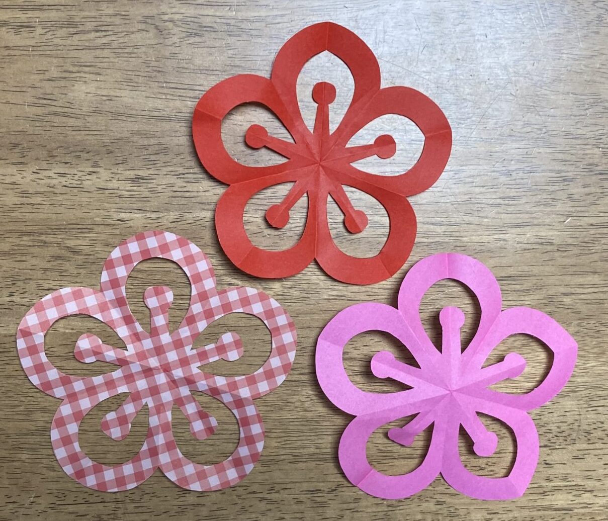 梅の花の作り方
